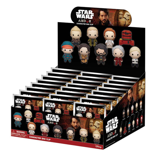 Star Wars 3D Foam Bag Clips Andor Display (24) P065964