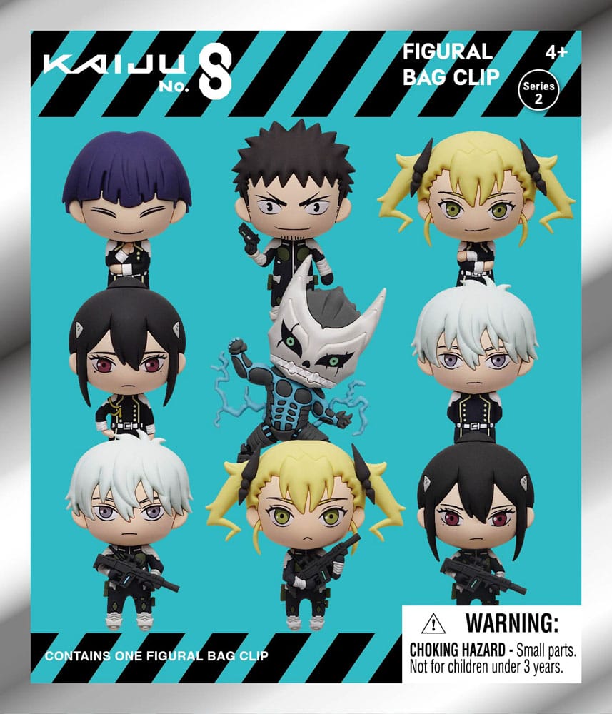 Kaiju No. 8 PVC Bag Clips Series 2 Display (24) P051285