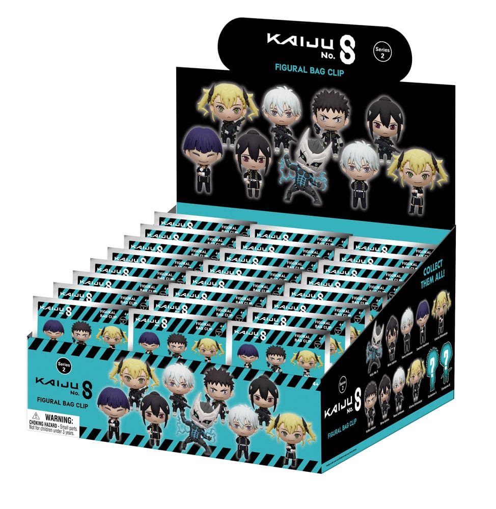 Kaiju No. 8 PVC Bag Clips Series 2 Display (24) P051285
