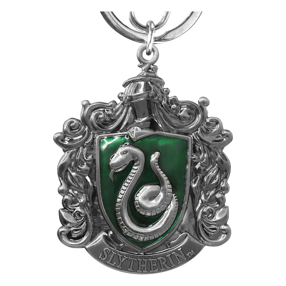 Harry Potter Pewter-Keychain Slytherin Crest P065977