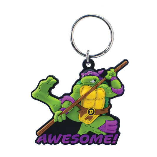 Teenage Mutant Ninja Turtles Soft Touch PVC Bag Clip Donatello P051418