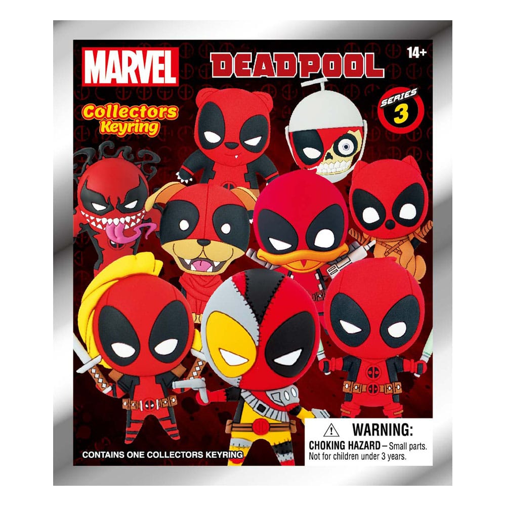 Marvel PVC Bag Clips Deadpool Serie 3 Display (24) P051461