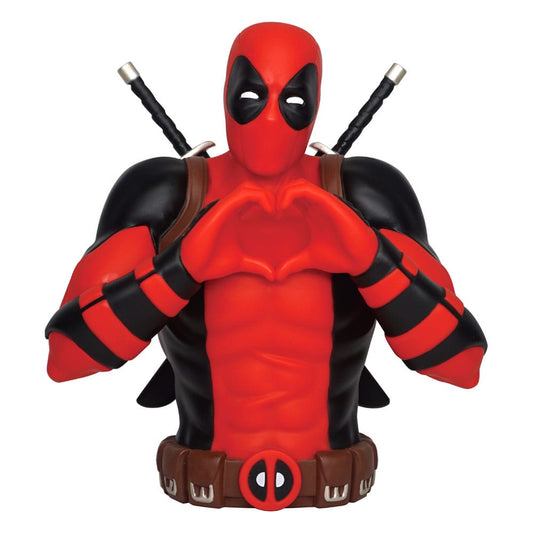 Deadpool Classic Coin Bank Deadpool Bust P051476