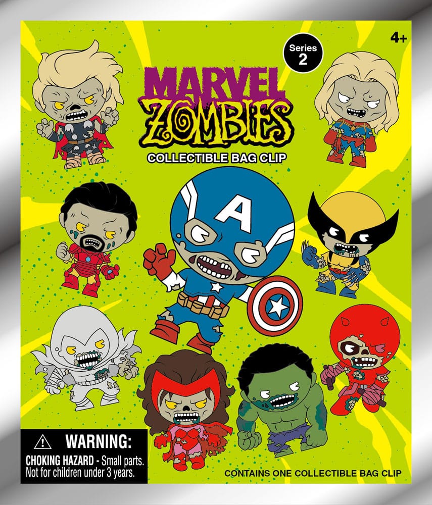 Marvel PVC Bag Clips Series 2 Zombies  Display (24) P051482