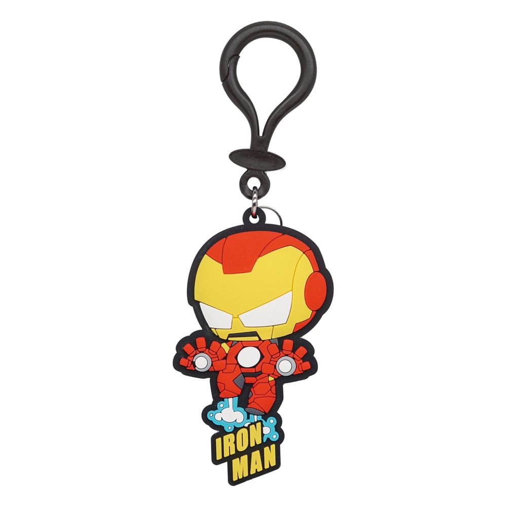 Marvel Soft Touch PVC Bag Clip Iron Man P051489