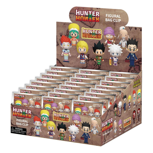 Hunter x Hunter 3D Foam Bag Clips Series 1 Display (24) P051555