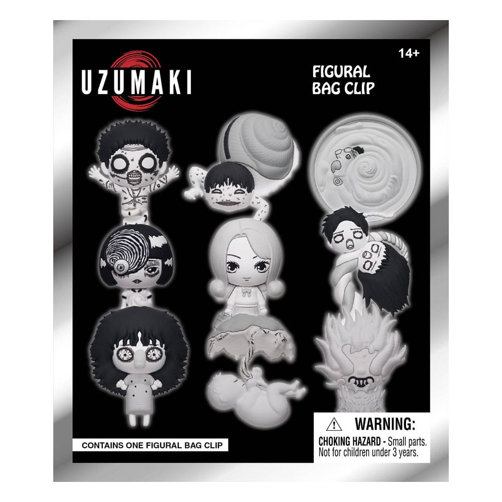 Uzumaki 3D PVC Bag Clips Series 1 Display (24) P051561