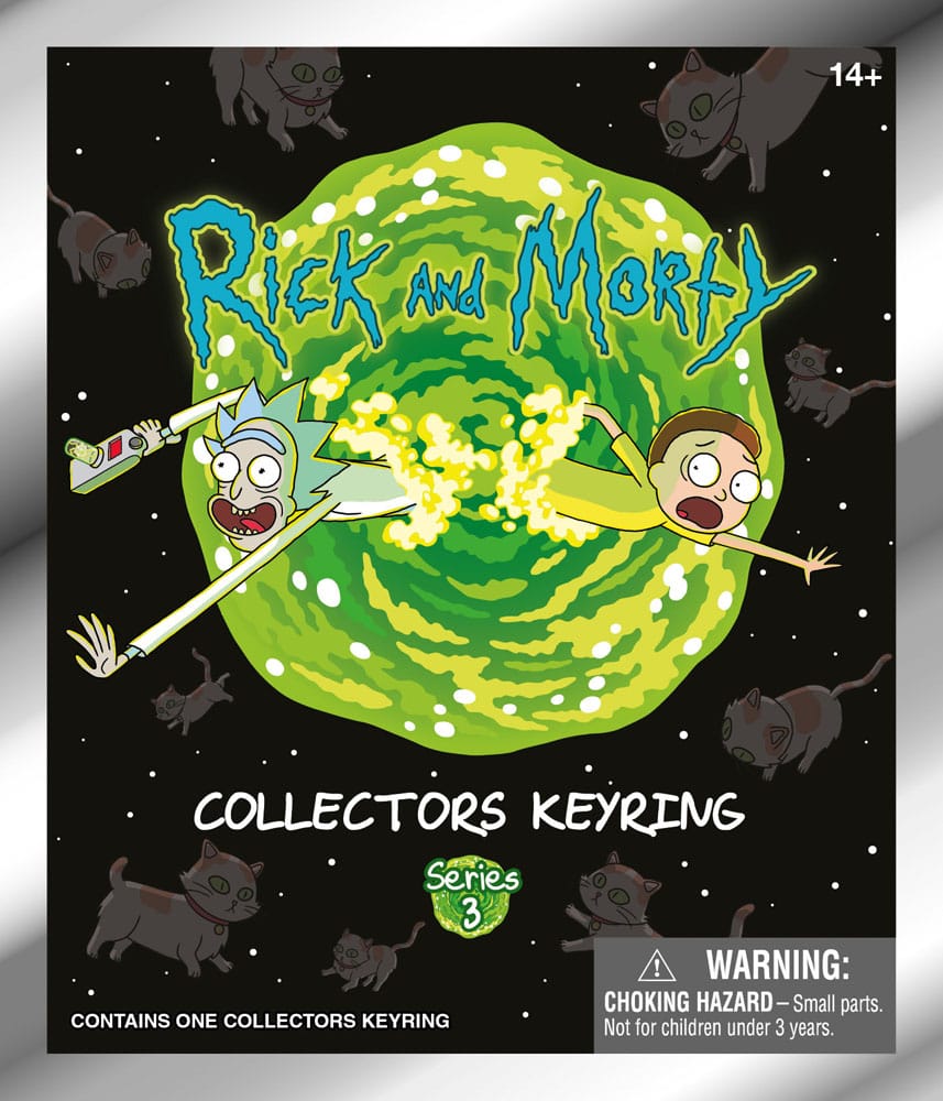 Rick and Morty PVC Bag Clips Series 3 Display (24) P051563
