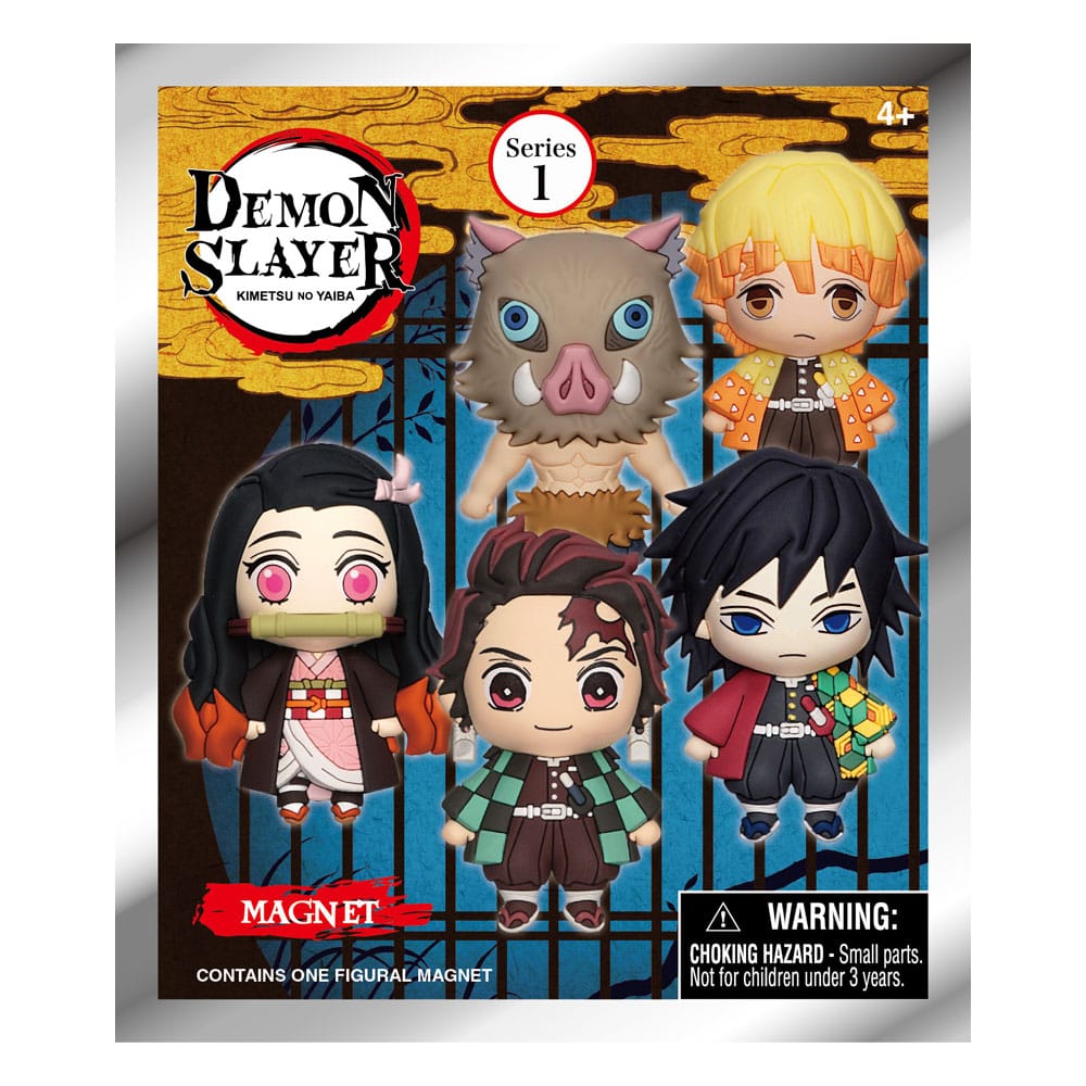 Demon Slayer: Kimetsu no Yaiba 3D 3D Magnets Series 1 Display (12) P051567