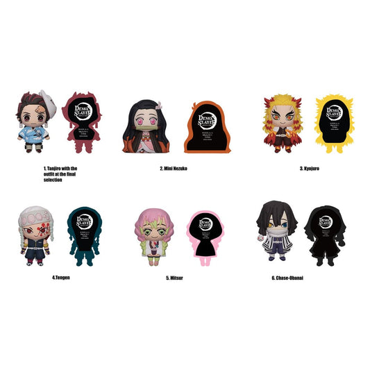Demon Slayer: Kimetsu no Yaiba 3D Magnets Series 2 Display (12) P051574