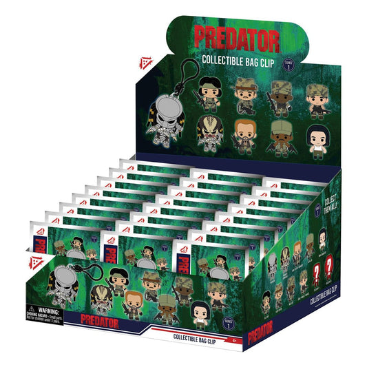 Predators 3D Foam Bag Clips Series 1 Display (24) P051613