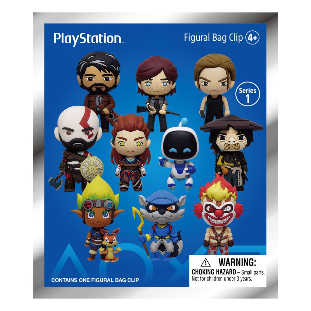 Playstation 3D Foam Bag Clips Series 1 Display (24) P051615