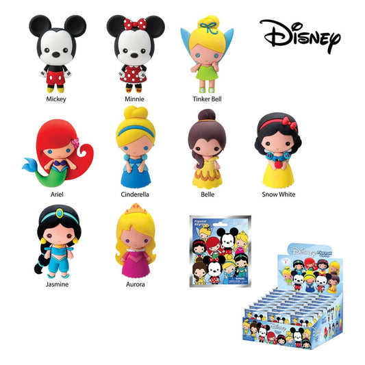 Disney 3D PVC Bag Clips Series 1 Display (24) P051629