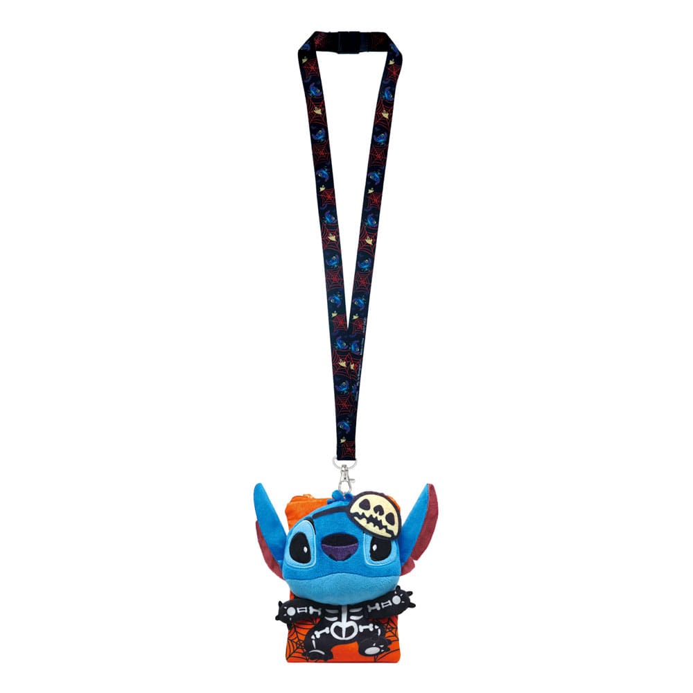 Lilo & Stitch Lanyard Stitch Skeleton with Card Holder P051632