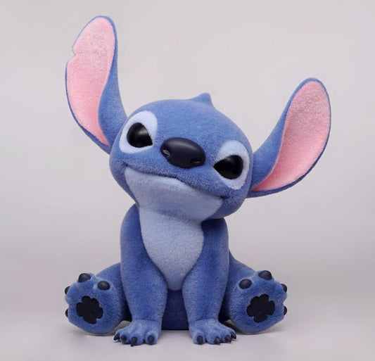 Stitch The Movie Figural Bank Stitch The Movie (with special Flocking) 20 cm P051640