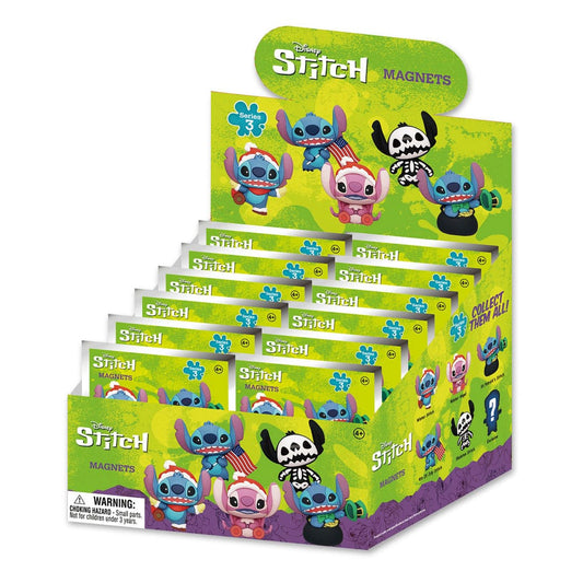 Lilo & Stitch 3D Magnets Series 3 Display (12) P051665