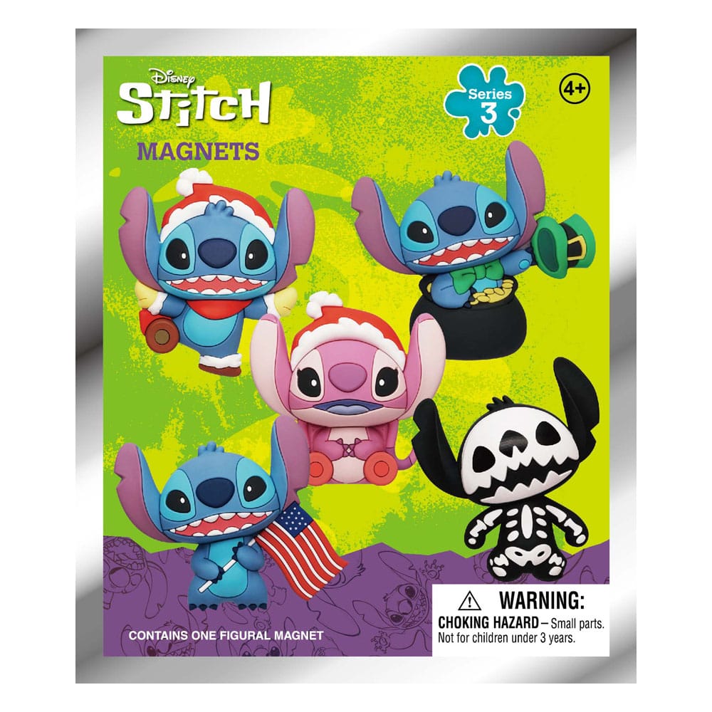 Lilo & Stitch 3D Magnets Series 3 Display (12) P051665