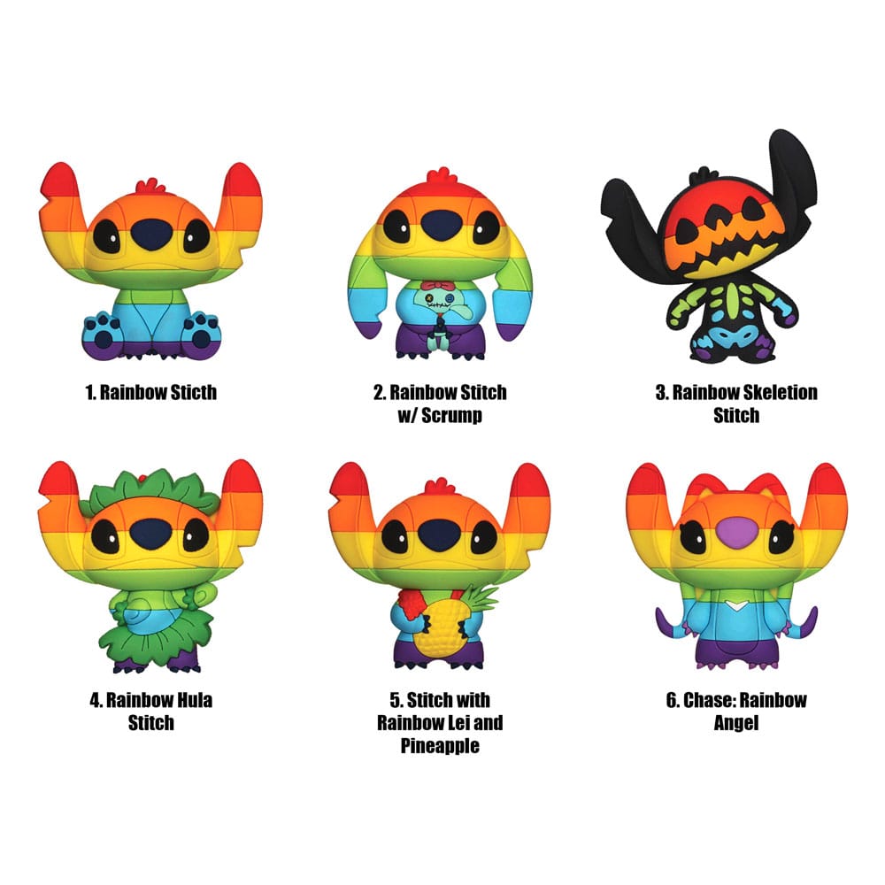 Lilo & Stitch 3D Magnets Series 4 Display (12) P051666