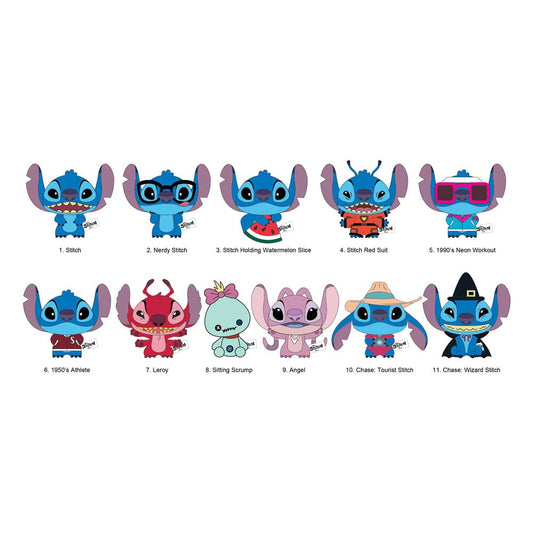 Lilo & Stitch Plush Bag Clips Stitch Display (24) P051693