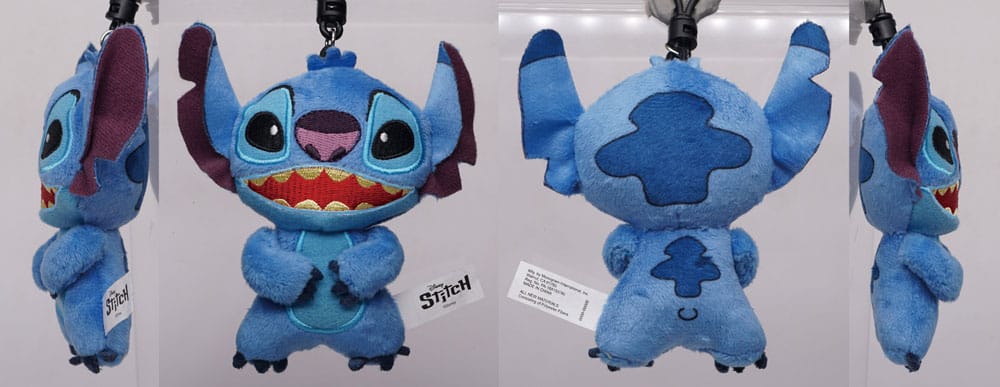 Lilo & Stitch Plush Bag Clips Stitch Display (24) P051693