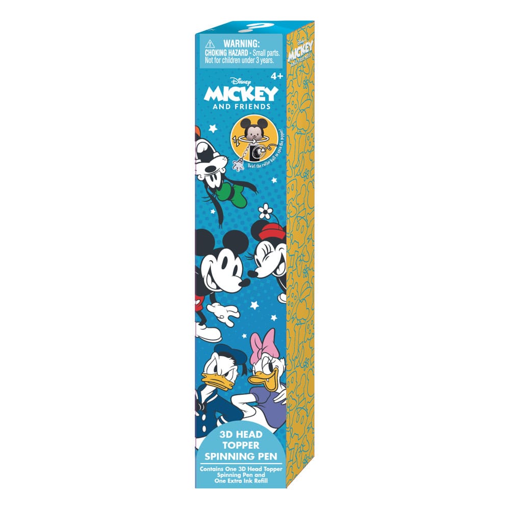 Micky and Friends 3D Head Topper Spinning Pen P051705