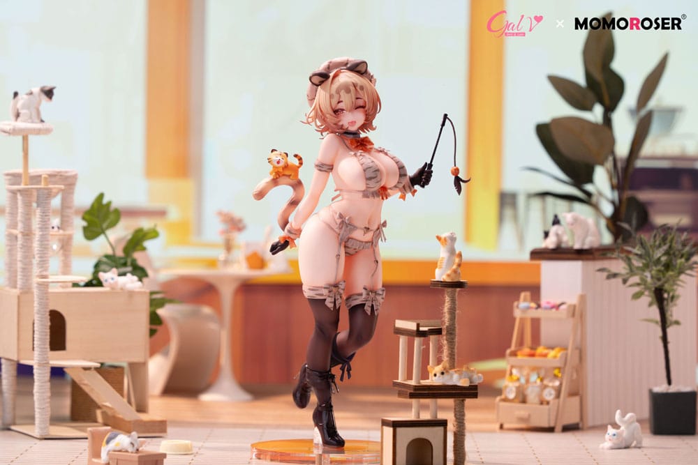 Original Character Gal.V x Momoroser Statue 1/6 Migu-chan illustration by freng Deluxe Edition 28 cm P051854