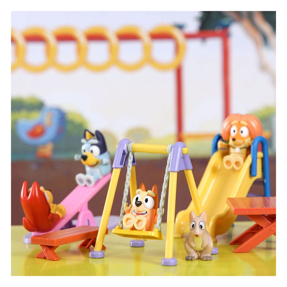 Bluey Mini Figure Playset Bluey Deluxe playground P066615