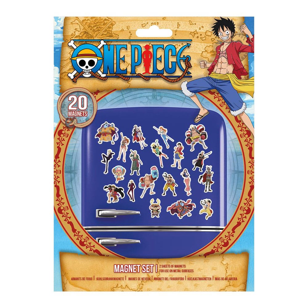 One Piece Fridge Magnets The Great Pirate Era P052011
