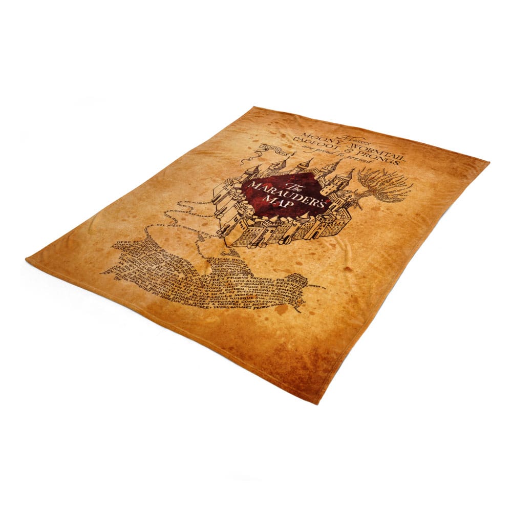 Harry Potter Cozy Blanket Portal Marauder´s Map 180 x 200 cm P052152