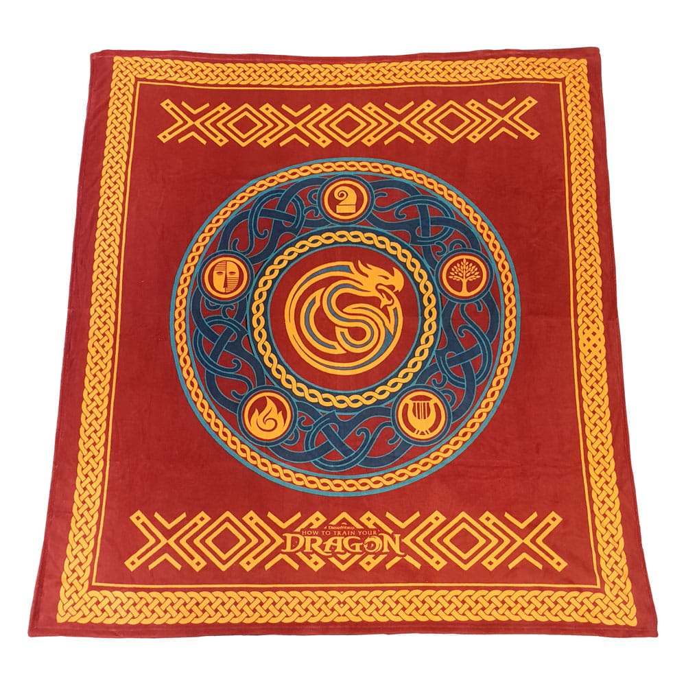 How to Train your Dragon Cozy Blanket Portal Ornament 180 x 200 cm P052156
