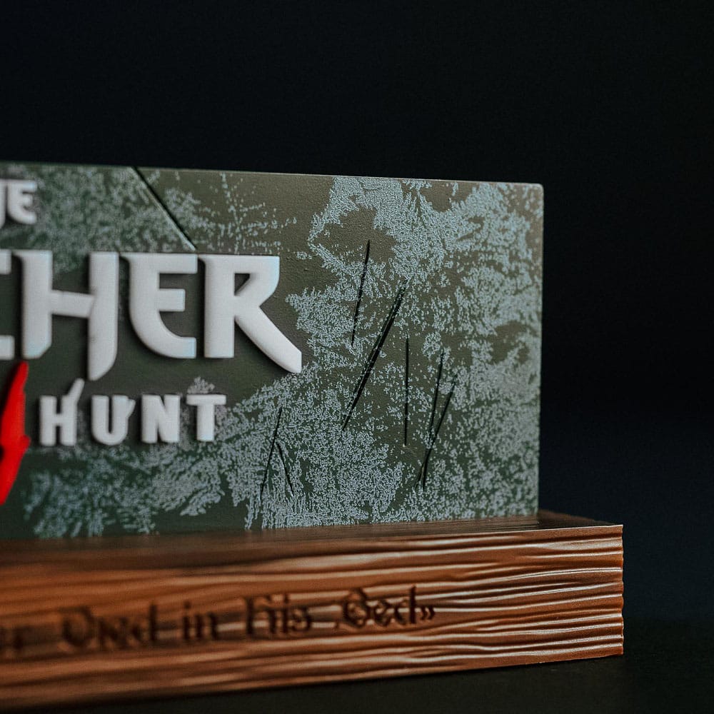 The Witcher LED-Light Wild Hunt Logo 22 cm P052202