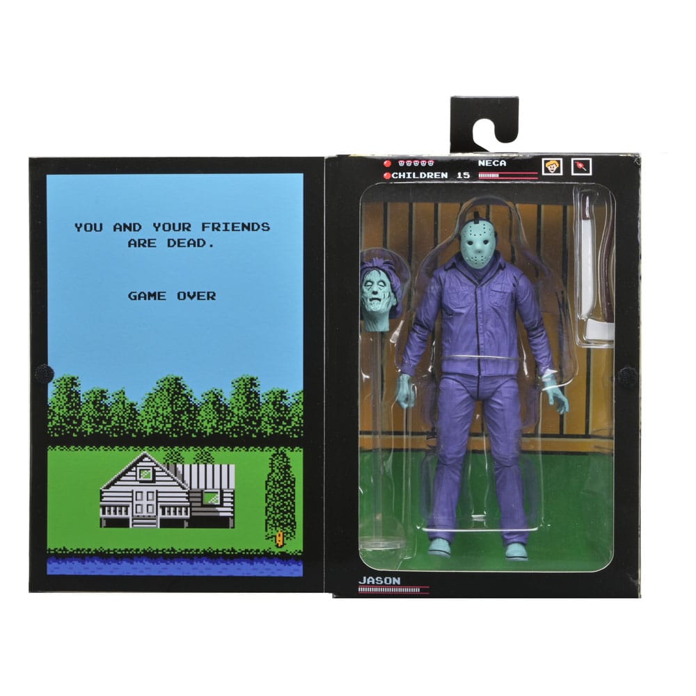 Friday the 13th Action Figure Jason Theme Music Edition (Classic Video Game Appearance) 18 cm P066712