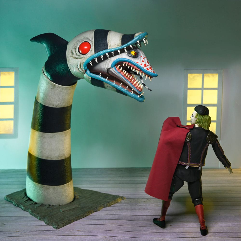 Beetlejuice Beetlejuice Action Figure 2 Pack Ultimate ''Matador'' Beetlejuice and Sandworm 18 cm