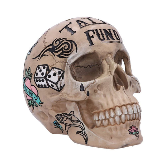 Coin Bank Skull Tattoo Fund P052551