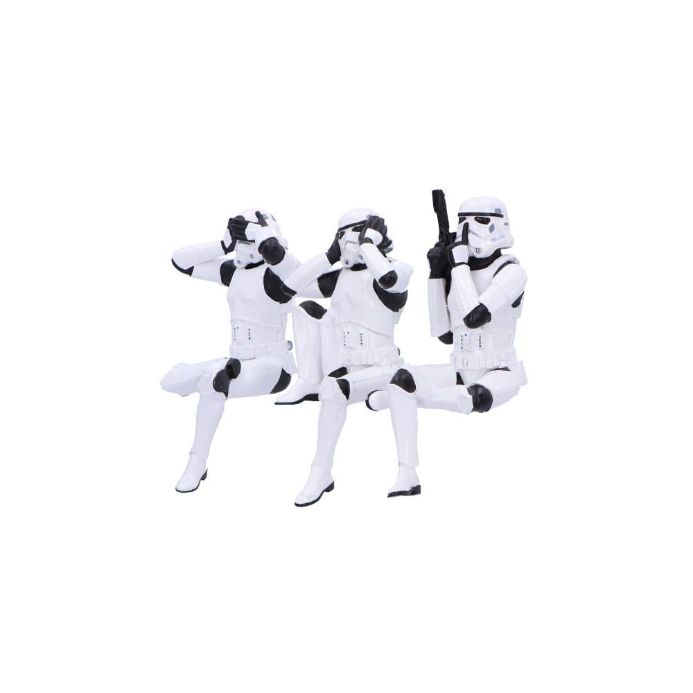 Stormtrooper Figures Three Wise Sitting Stormtroopers 11 cm P052705