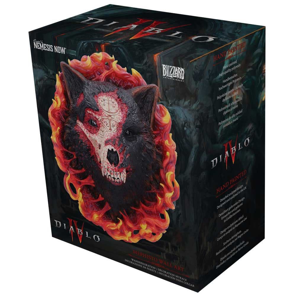 Diablo IV Wall Plaque Mephisto 30 cm