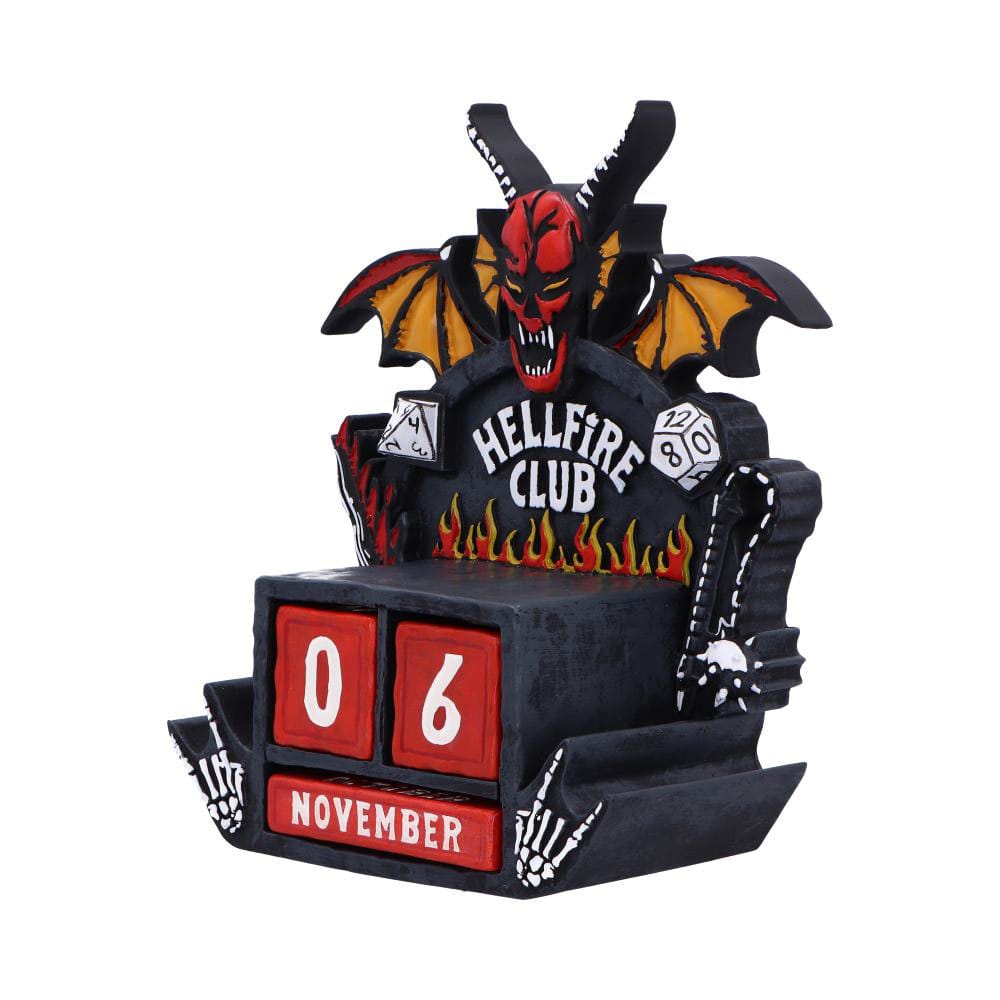 Stranger Things Perpetual Calendar Hellfire Club 15 cm P052806