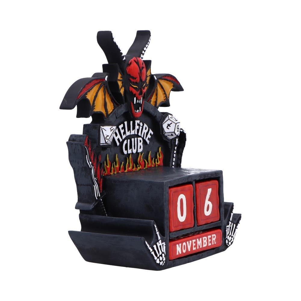 Stranger Things Perpetual Calendar Hellfire Club 15 cm P052806