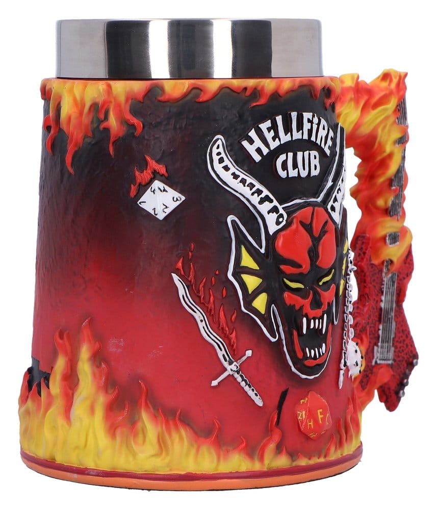 Stranger Things Tankard Hellfire Club 16 cm P071663