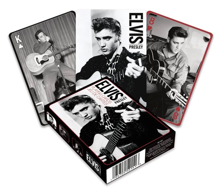 Elvis Presley Playing Cards Black & White P052865