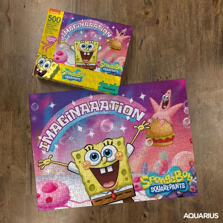 SpongeBob Jigsaw Puzzle Imaginaaation (500 pieces) P052912