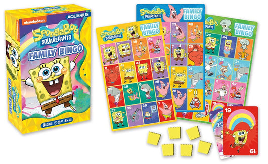 SpongeBob Board Game Family Bingo *English Version* P052989