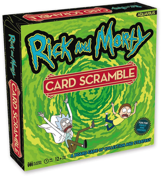 Rick and Morty Board Game Card Scramble *English Version* P052994