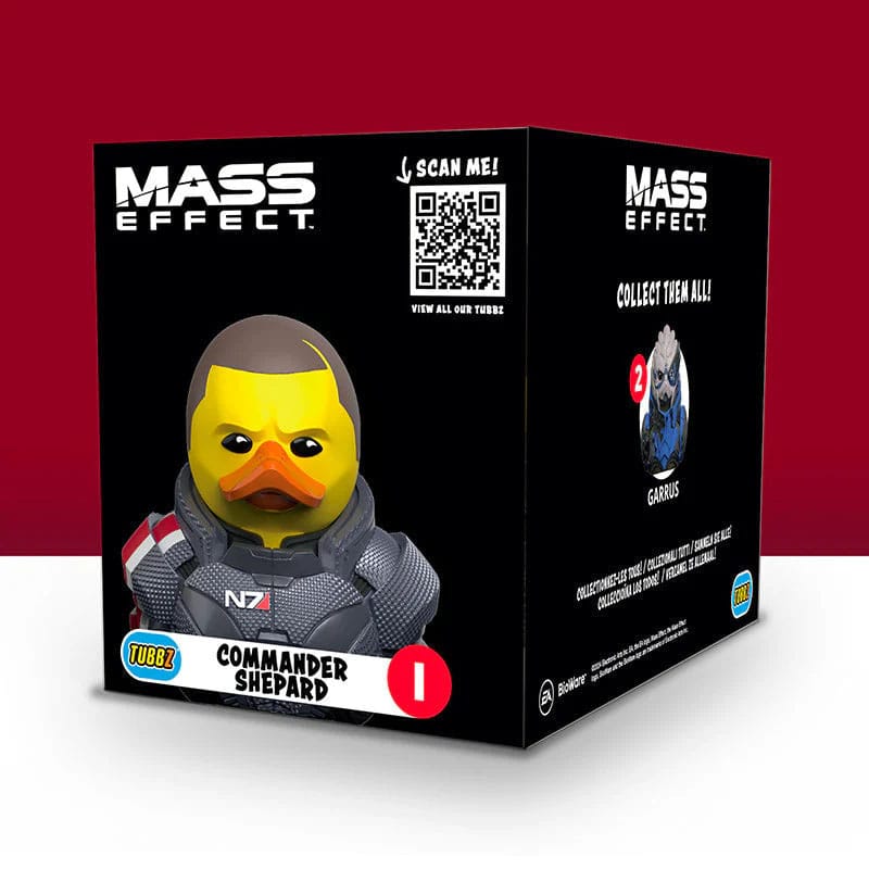 Mass Effect Tubbz PVC Figure Commander Shepard Boxed Edition 10 cm