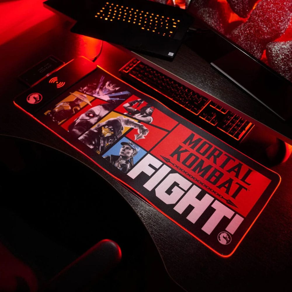 Mortal Kombat Mousepad with Mobile Charger