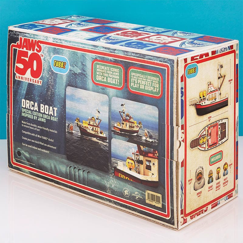 Jaws Tubbz Vehicle PVC Figure Orca Boat Bundle 13 cm