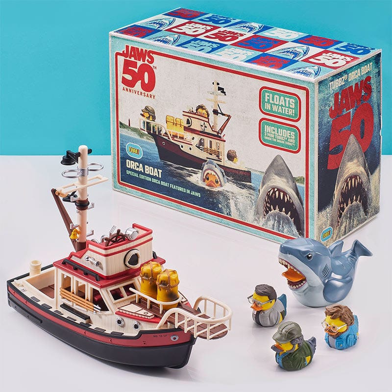 Jaws Tubbz Vehicle PVC Figure Orca Boat Bundle 13 cm
