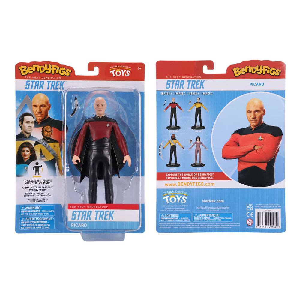 Star Trek: The Next Generation Bendyfigs Bendable Figure Capt. Picard 19 cm P053452