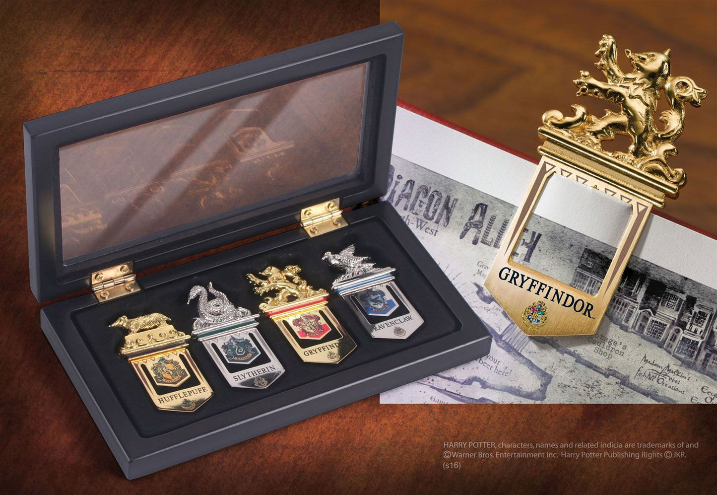 Harry Potter - Hogwarts Bookmarks 4er Set P053544