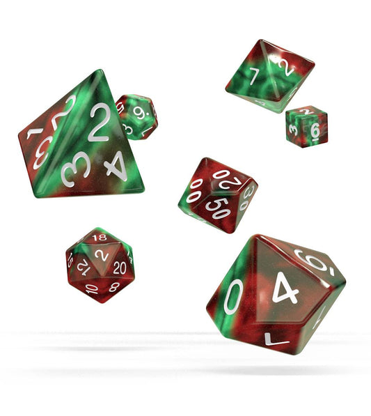 Oakie Doakie Dice RPG Set Gemidice - Bloody Jungle (7) P053790